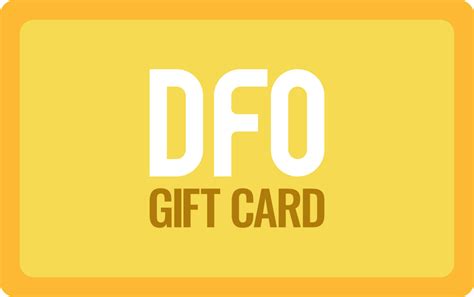 dfo brisbane gift card.